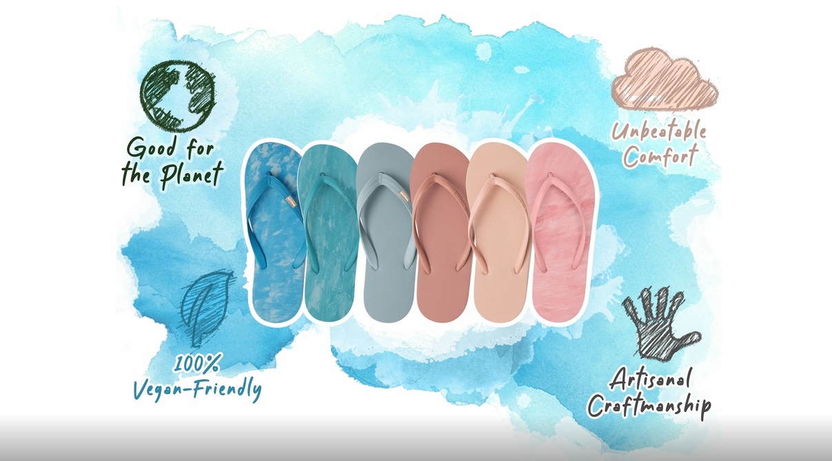 Amazon.com | Feelgoodz Women's Slimz Core Natural Rubber Flip